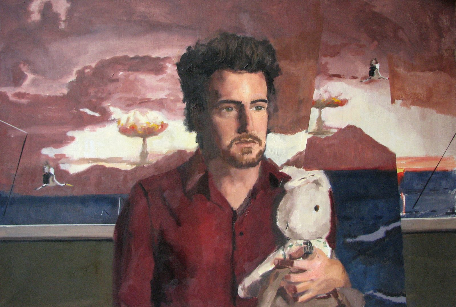 Kevin, Oil on linen, 24×18 in, 2007, by Soraya Hutchinson