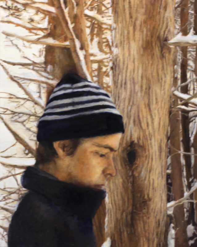 Jeeps, Oil on linen, 20×30 in, 2012, by Soraya Hutchinson