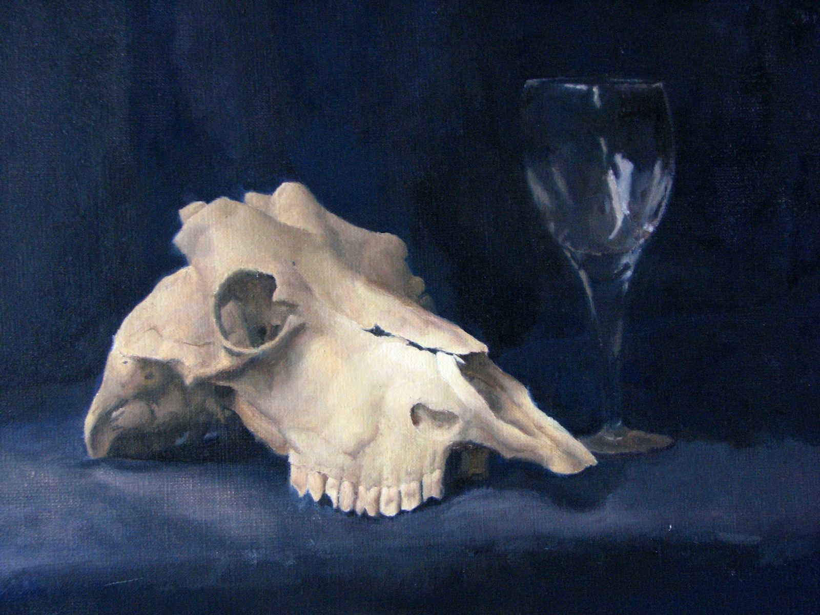 Shatter, Oil on linen, 24×18 in, 2009, by Soraya Hutchinson