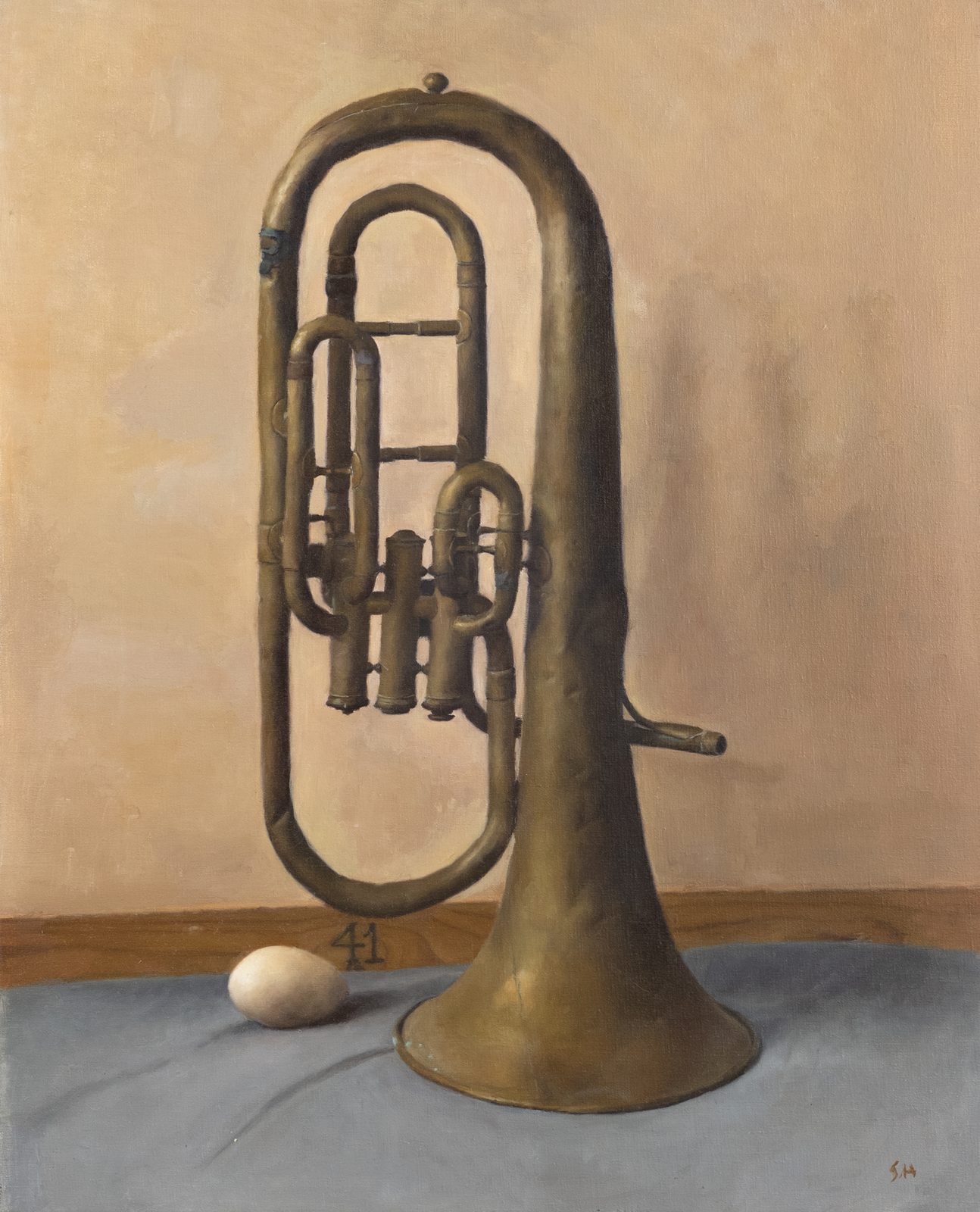 Simplicity, Oil on linen, 18×24 in, 2010, by Soraya Hutchinson