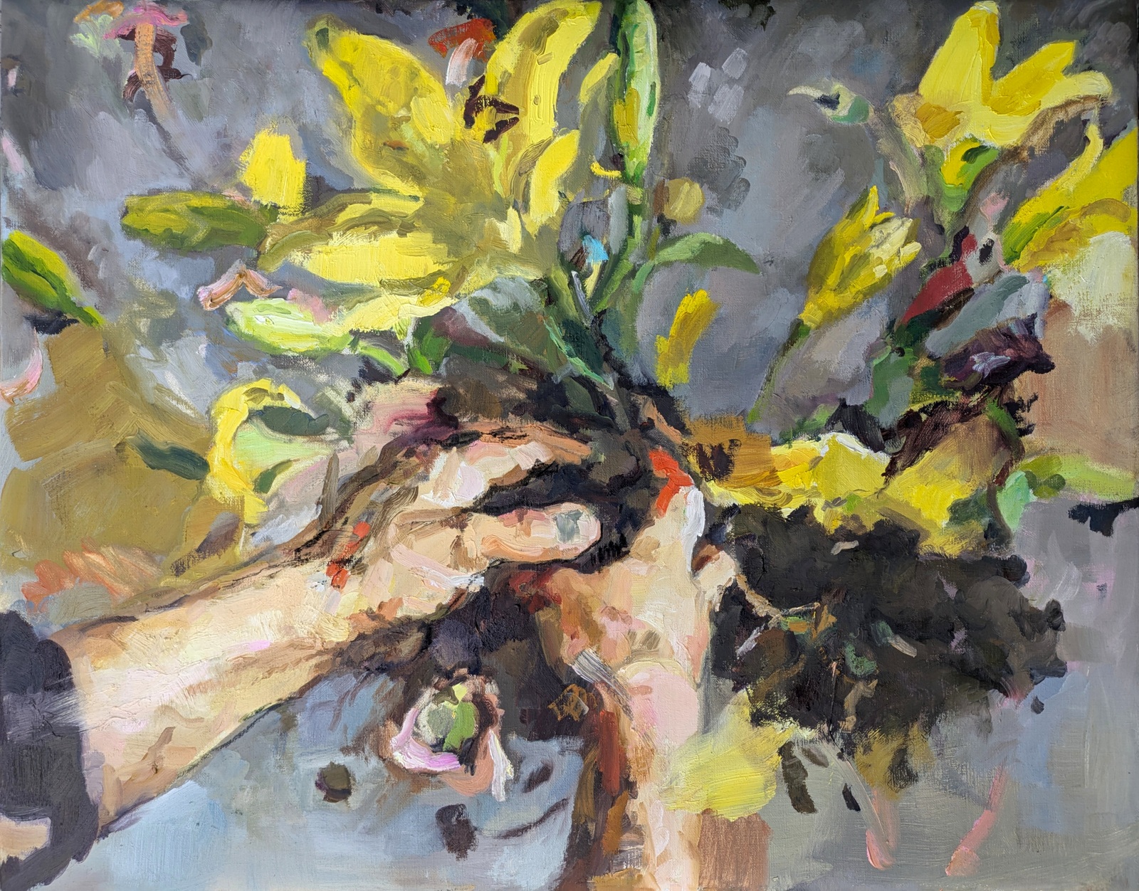 Closer To The Heart, Oil on linen, 30×24 in, 2026, by Soraya Hutchinson